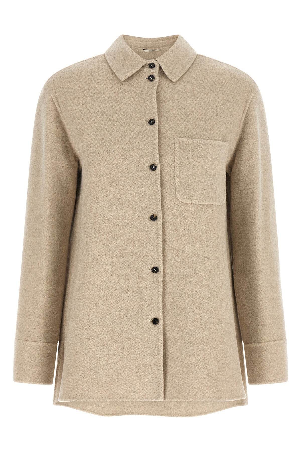 the s max mara cobalto shirt jacket redefines the concept of transitional out