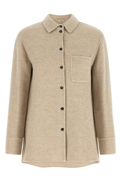 the s max mara cobalto shirt jacket redefines the concept of transitional out
