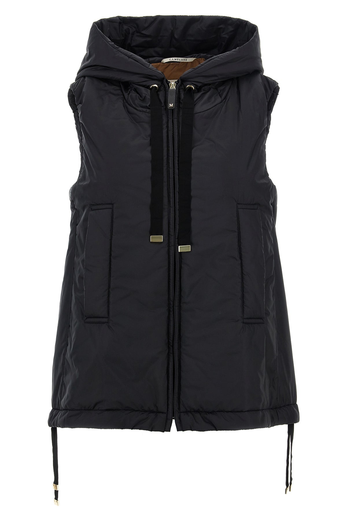 the max mara the cube greengo vest represents an impeccable synthesis of funct