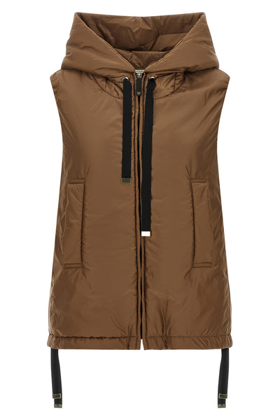 the max mara the cube greengo padded vest defines the contemporary outerwear t