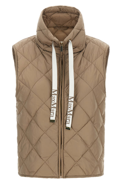 the max mara the cube tregic vest redefines the concept of outerwear through a