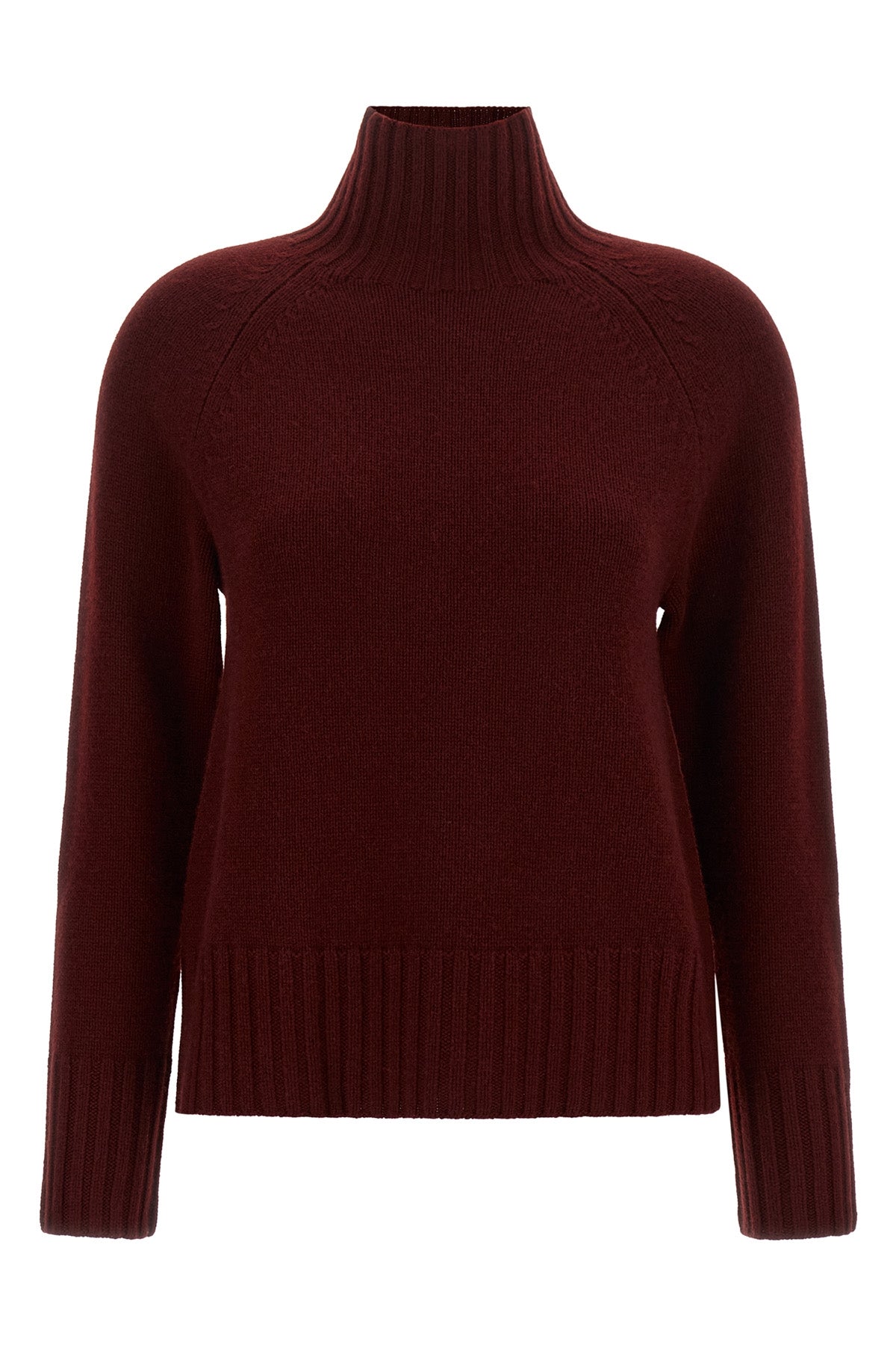 the s max mara mantova high neck jersey sets a new standard in knitwear through