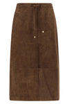 the max mara s smmgazza midi skirt defines material elegance through an essen