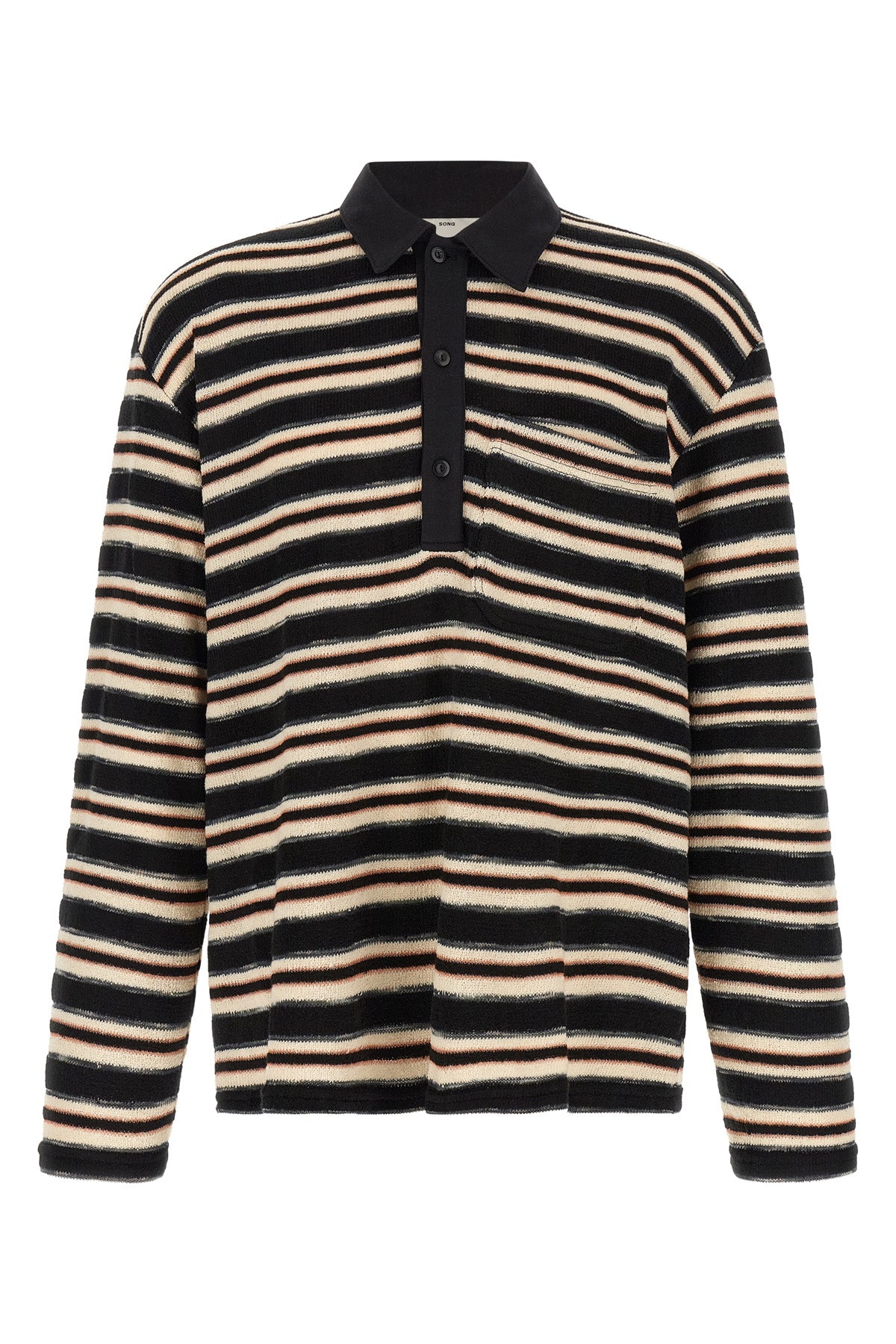 the nomad song for the mute long-sleeved polo shirt