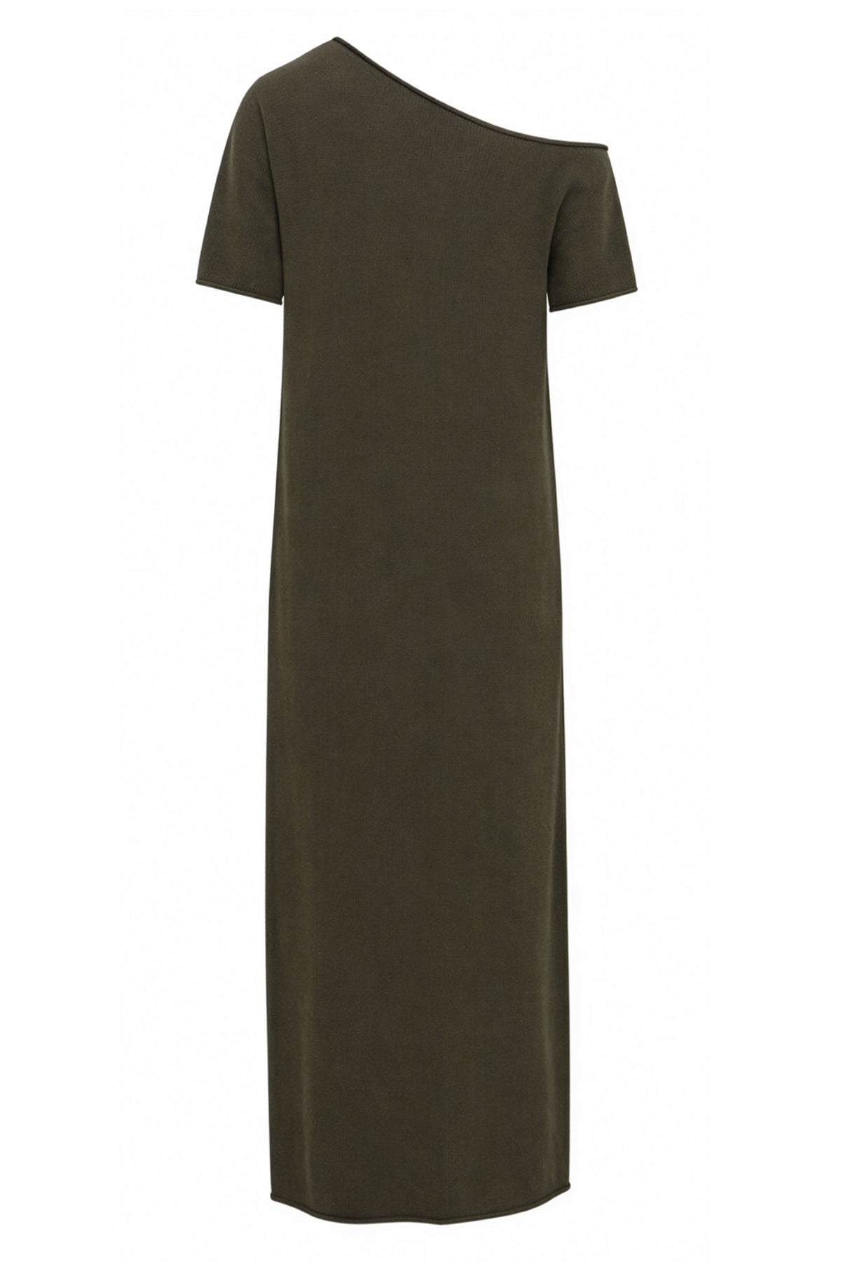 liane long dress in wool and cashmere blend knit
