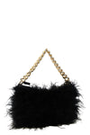 the twinset liliane mini clutch bag defines a compact silhouette through a fea