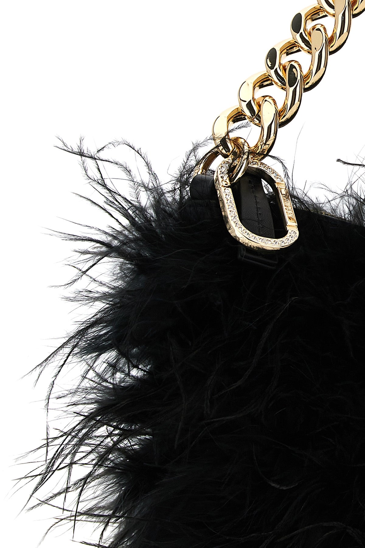 the twinset liliane mini clutch bag defines a compact silhouette through a fea
