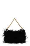 the twinset liliane mini clutch bag defines a compact silhouette through a fea