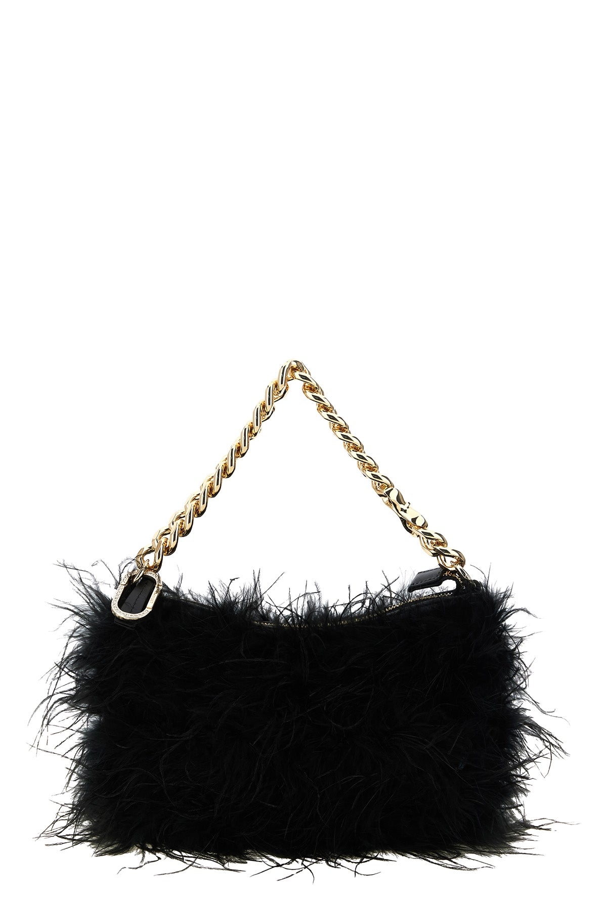 the twinset liliane mini clutch bag defines a compact silhouette through a fea