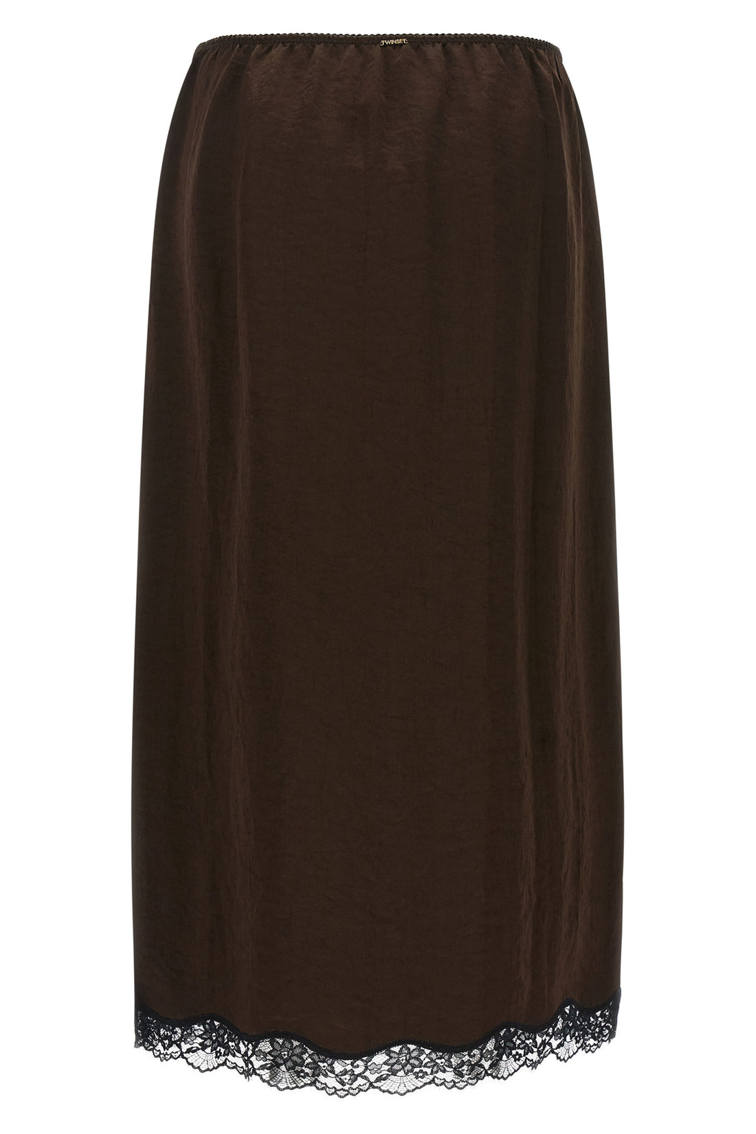 TWIN SET 38 the twinset longuette skirt stands out for its fluid silhouette and essential ae