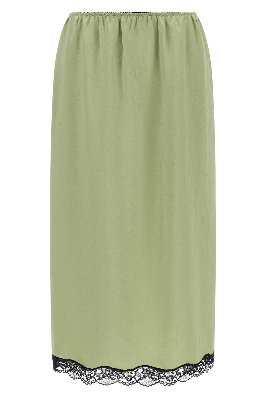TWIN SET 38 the twinset longuette skirt stands out for a fluid and slippery silhouette