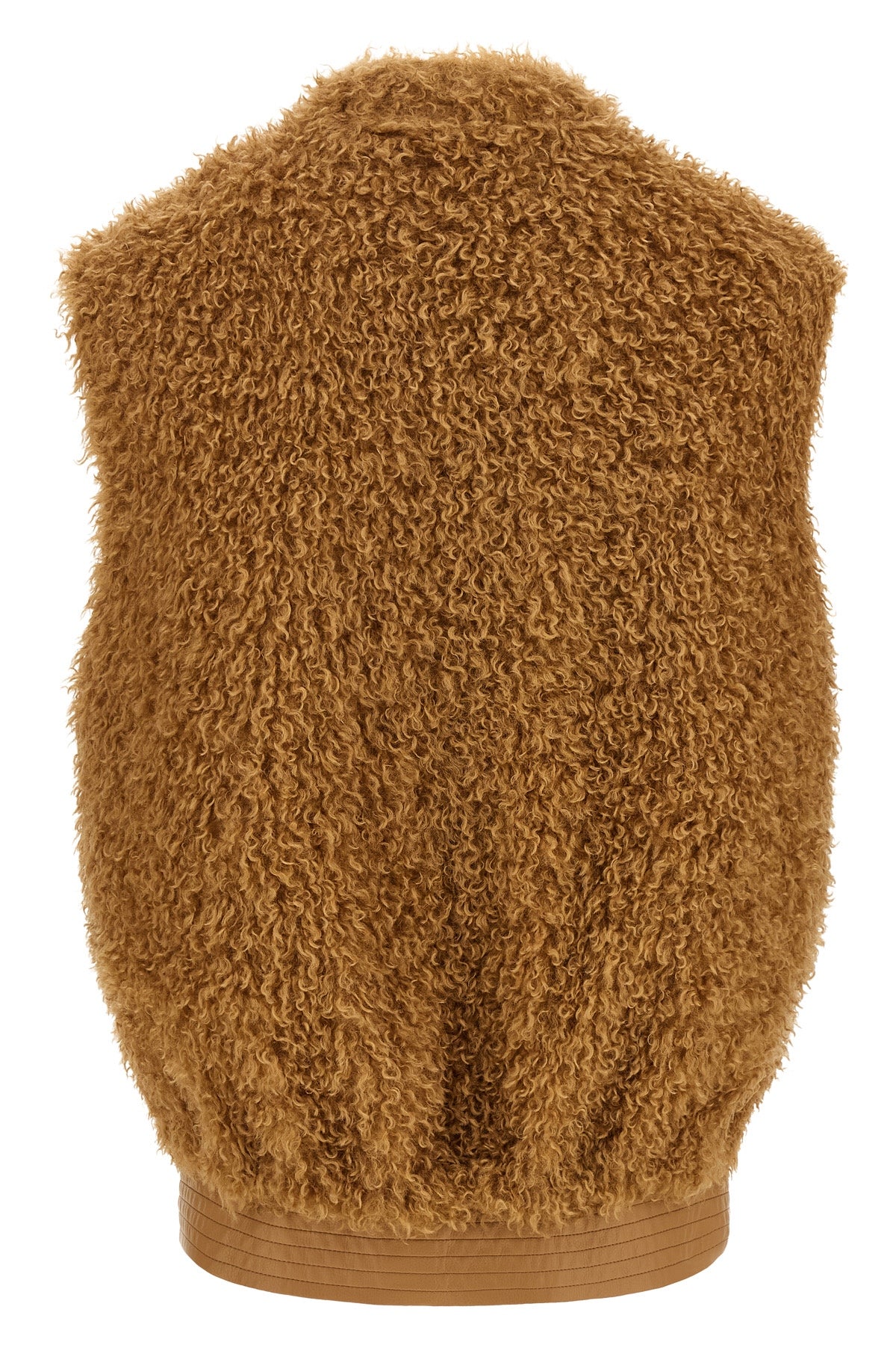the twinset double-breasted vest stands out for its structured and enveloping si