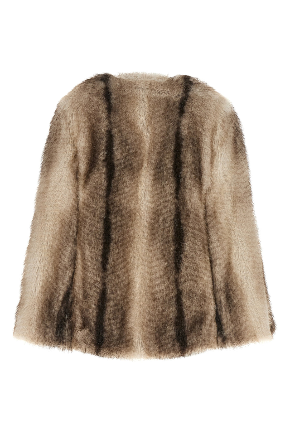 TWIN SET 40 the twinset hood jacket redefines the volumes of the outerwear through a soft an