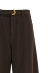 jeans twinset define a contemporary silhouette through a fashionable constructio