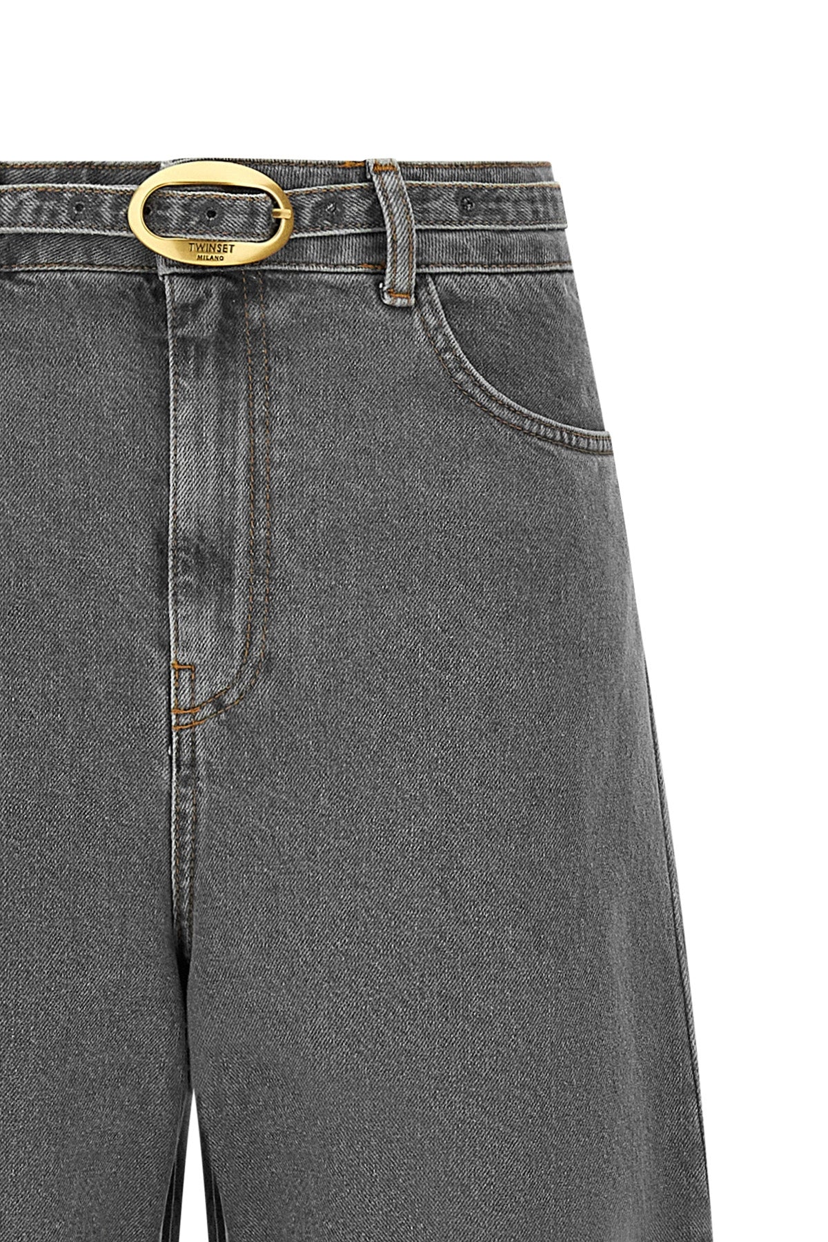 twinset jeans redefine the codes of everyday wardrobe through a wide-leg silhoue
