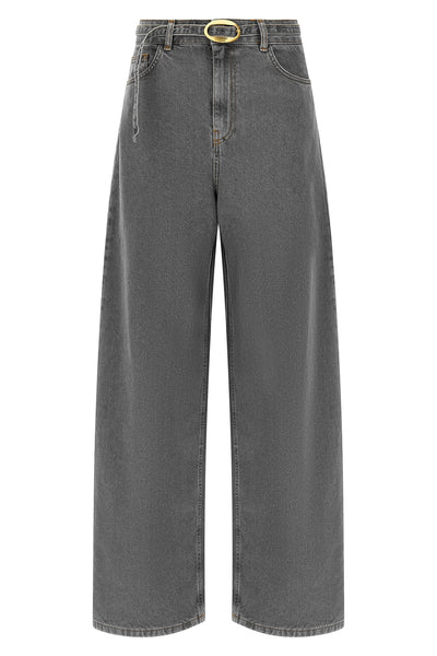 twinset jeans redefine the codes of everyday wardrobe through a wide-leg silhoue