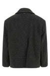the twinset caban redefines the codes of outerwear through relaxed volumes and s