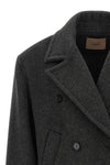 the twinset caban redefines the codes of outerwear through relaxed volumes and s