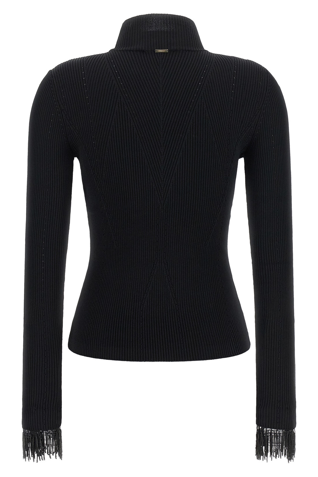 TWIN SET M the twinset mock-knit redefines everyday elegance through impeccable sartorial c