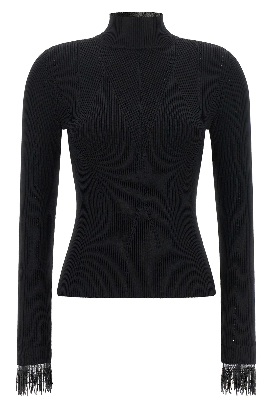 TWIN SET M the twinset mock-knit redefines everyday elegance through impeccable sartorial c