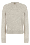 the twinset cardigan stands out for its sartorial construction in a fine alpaca