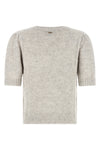 the twinset short-sleeved sweater reinterprets classic knitwear through a precio