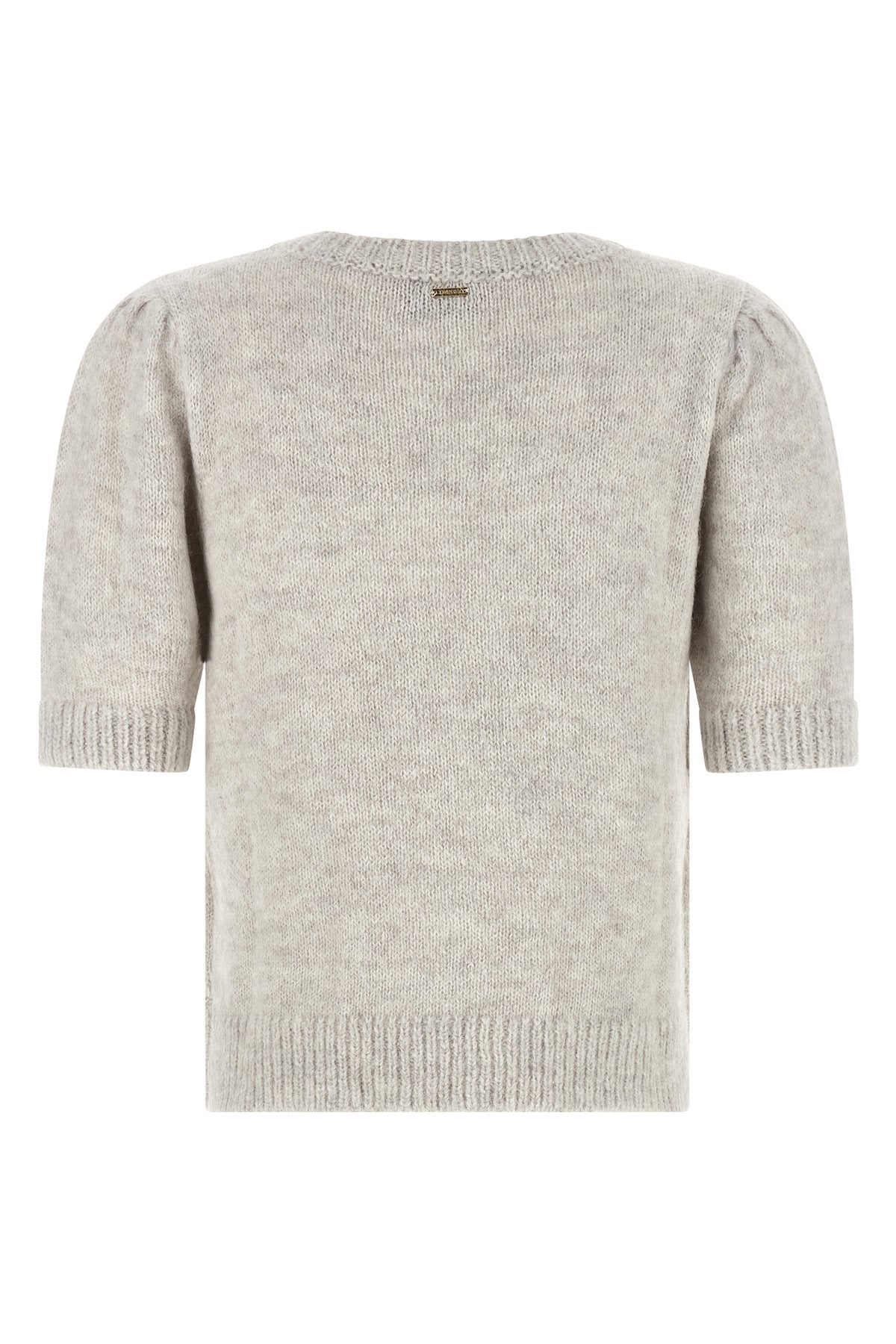 the twinset short-sleeved sweater reinterprets classic knitwear through a precio