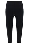 capri stretch knit viscose leggings