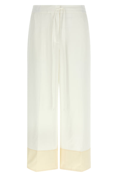 satin trousers
