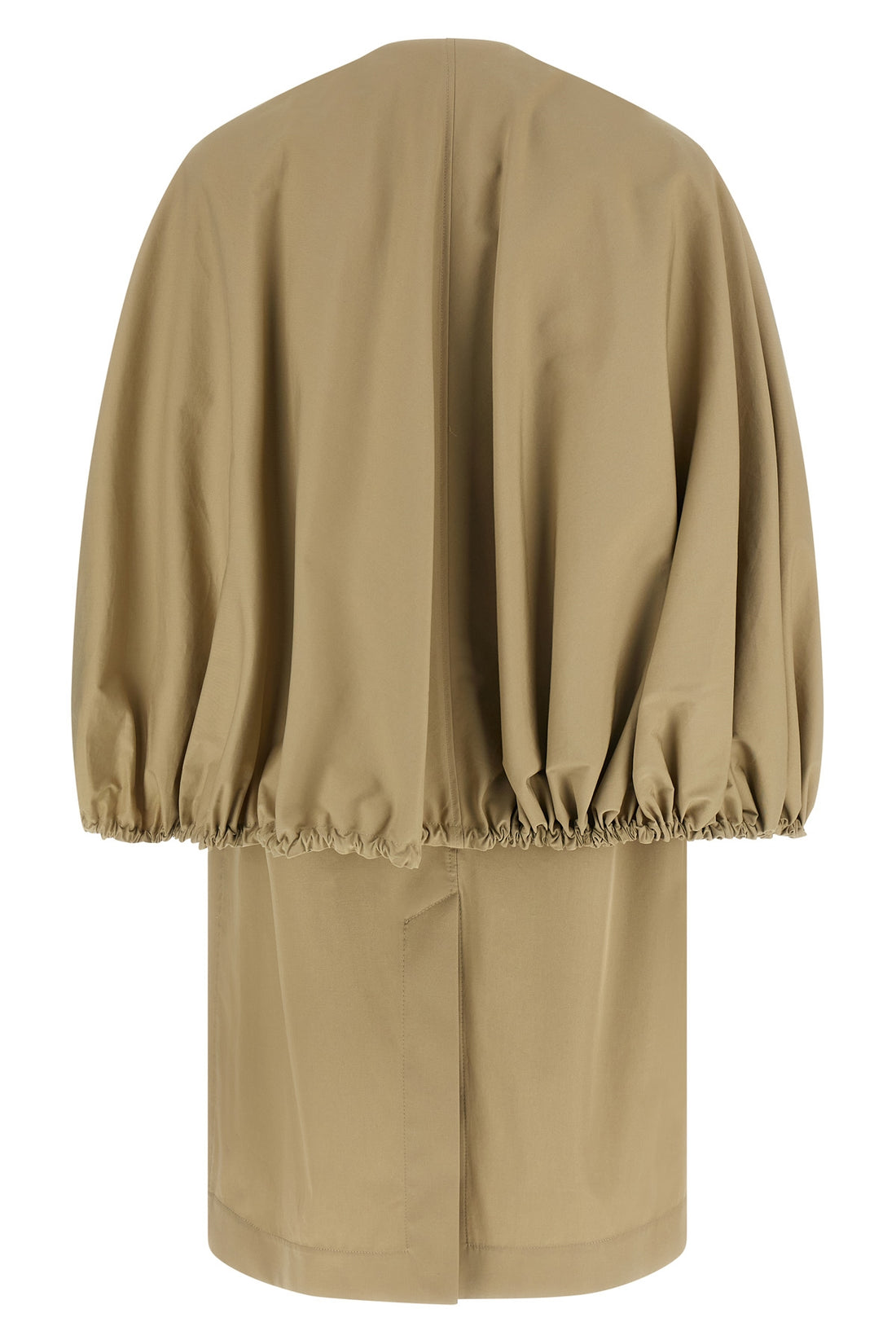 TOTEME 36 detachable cape coat rainproof cotton jacket