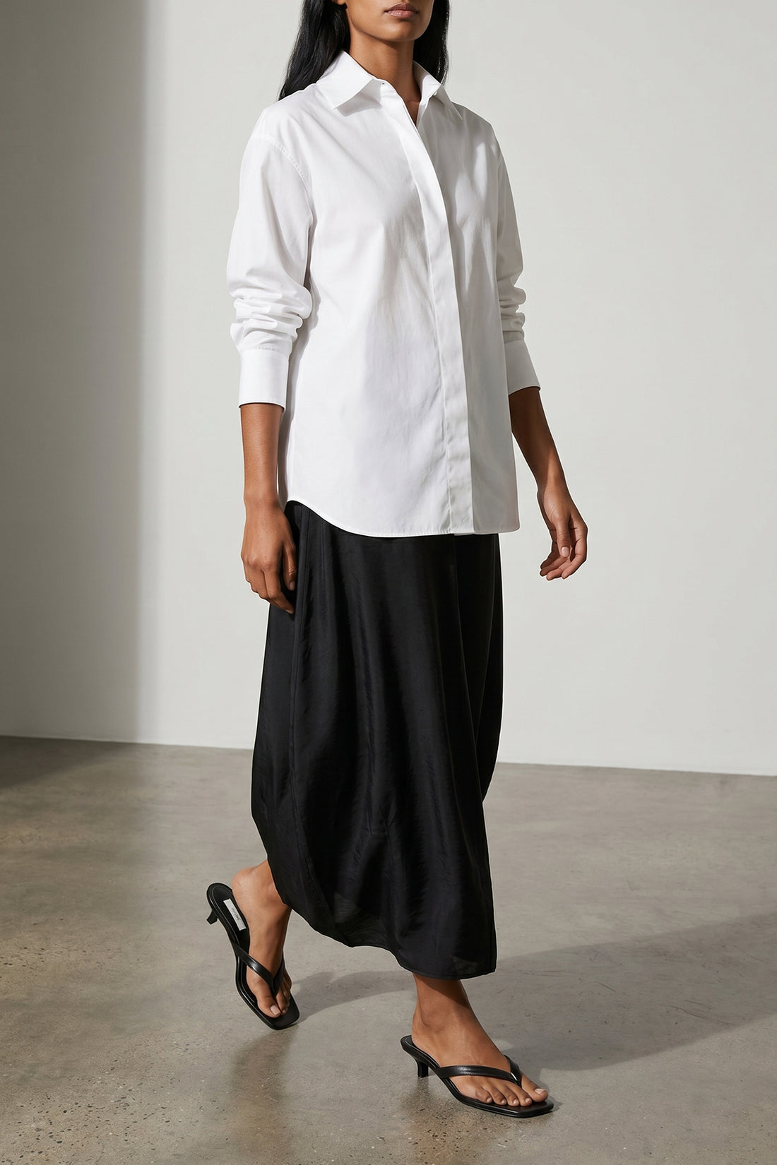 TOTEME 38 sharp cotton poplin shirt