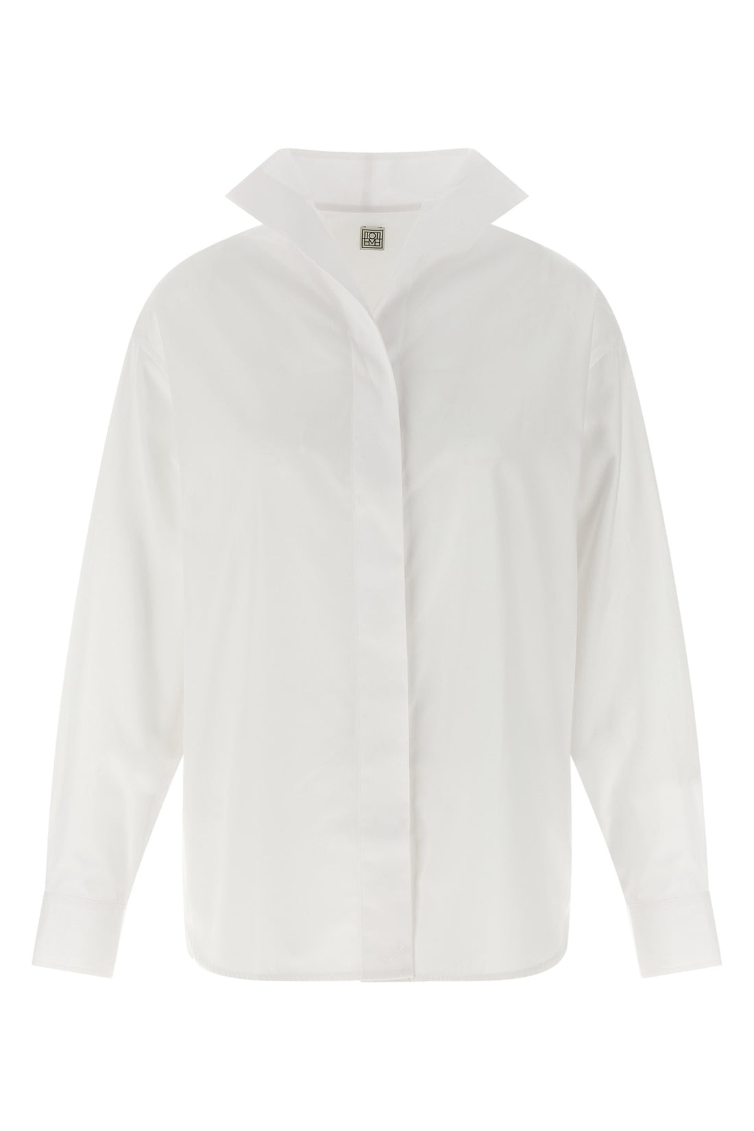TOTEME 34 sharp cotton poplin shirt