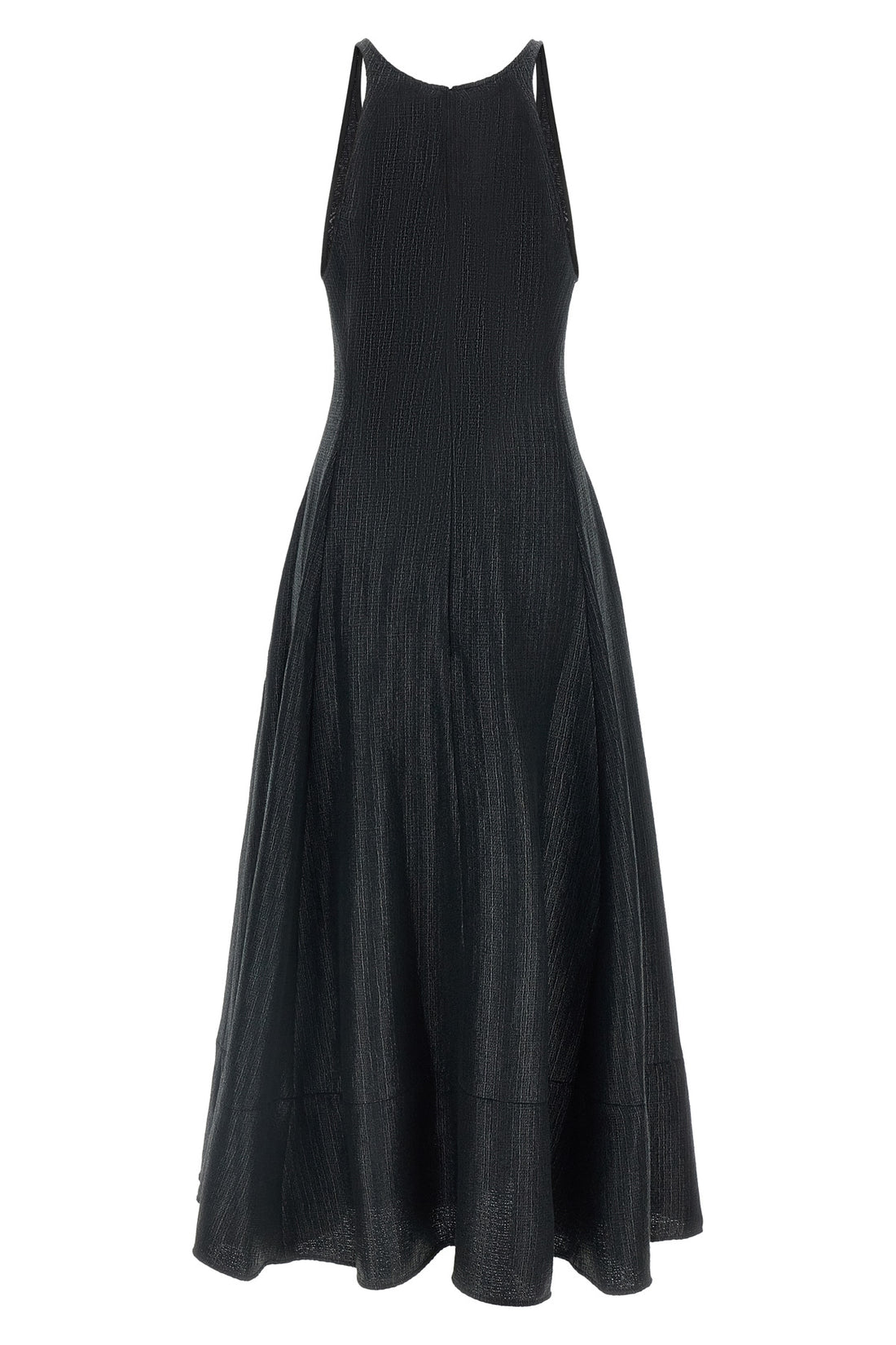 TOTEME 34 long dress in fine cotton tweed