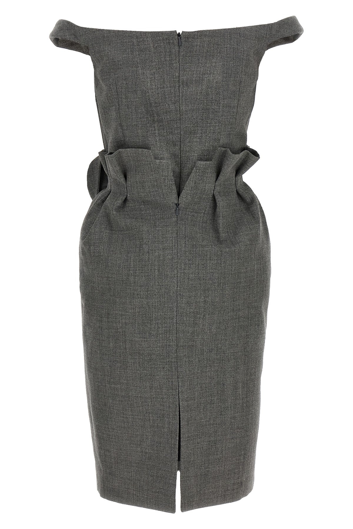 the magda butrym dress redefines the codes of contemporary tailoring through a t