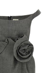 the magda butrym dress redefines the codes of contemporary tailoring through a t