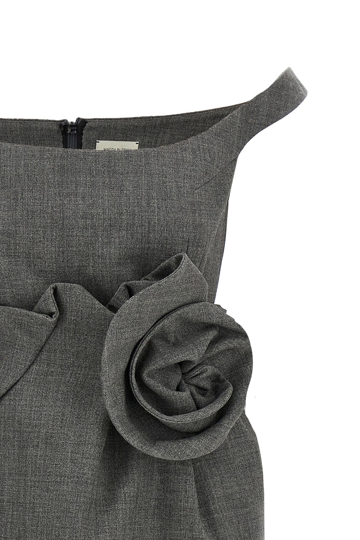 the magda butrym dress redefines the codes of contemporary tailoring through a t