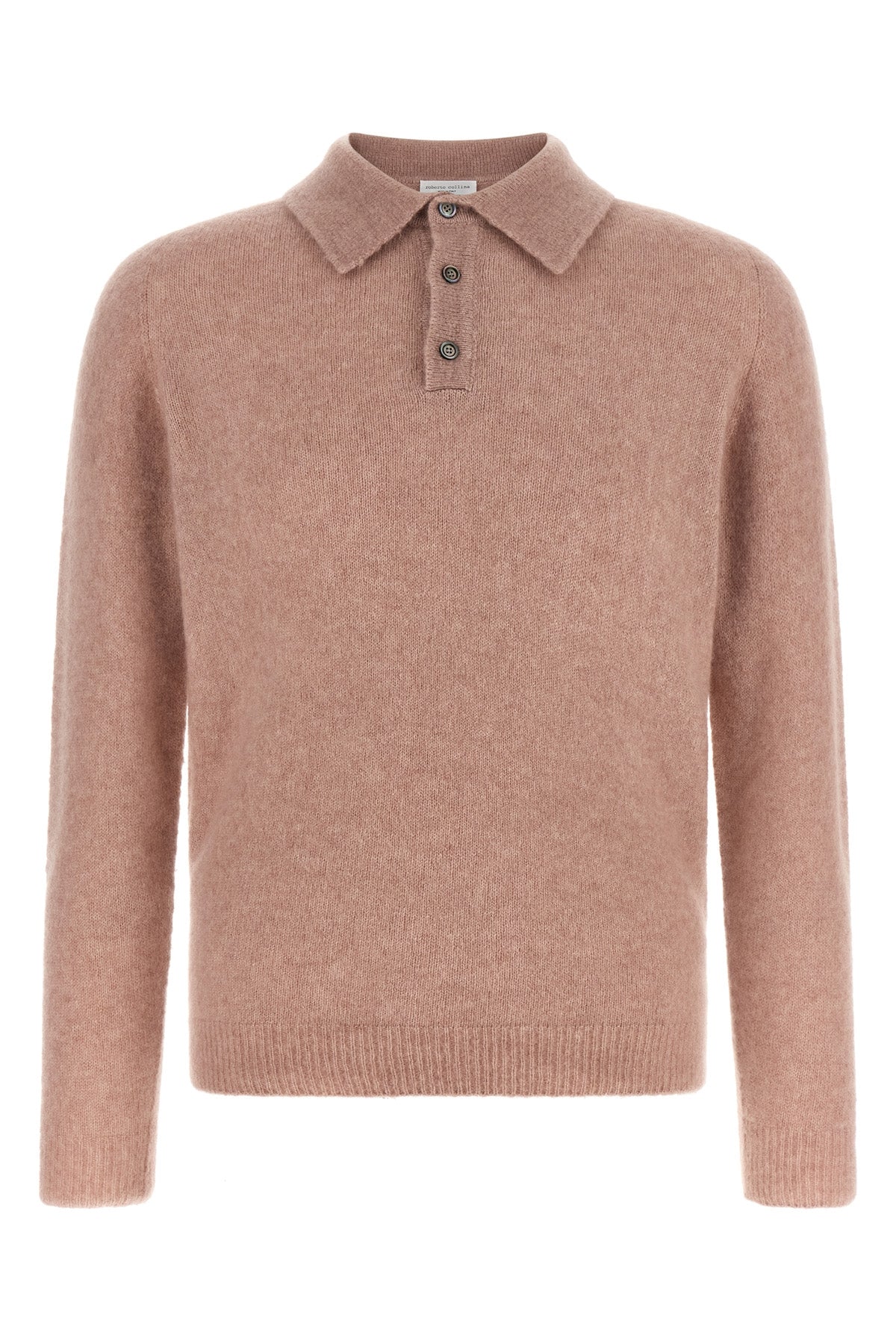the roberto collina long-sleeved polo shirt