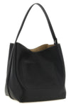 the toteme medium belted shoulder bag in grained leather tote is distinguished b
