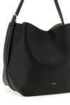 the toteme medium belted shoulder bag in grained leather tote is distinguished b