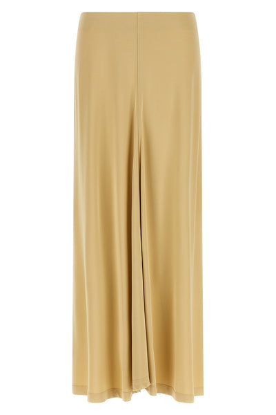long skirt in fluid knitted jersey