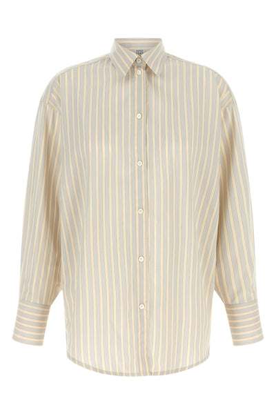 the oversized shirt toteme redefines the codes of classic tailoring through scul
