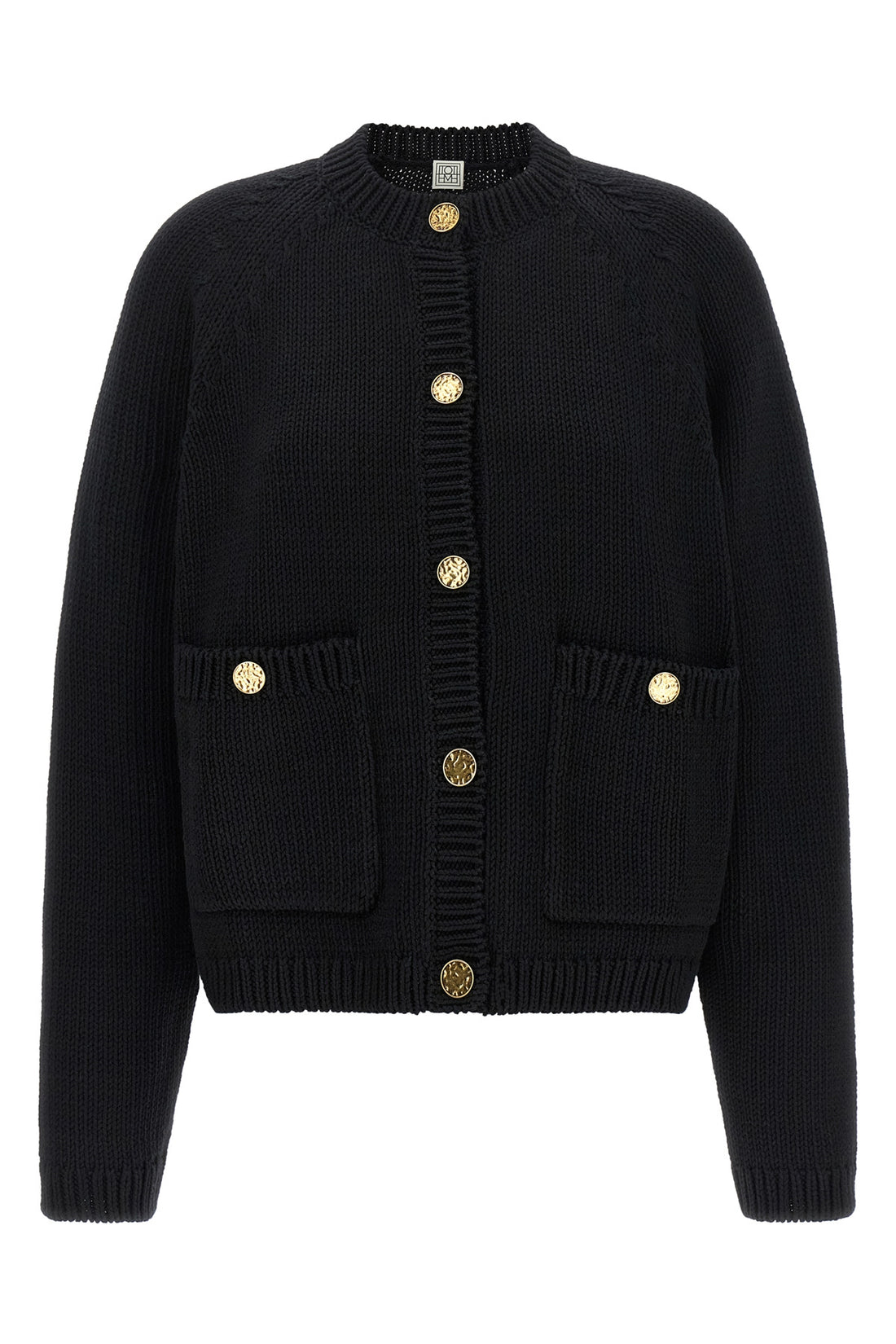TOTEME M the toteme cardigan in pure organic cotton defines a new essential aesthetic
