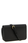 the toteme t-lock leather crossbody bag stands out for a structured construction