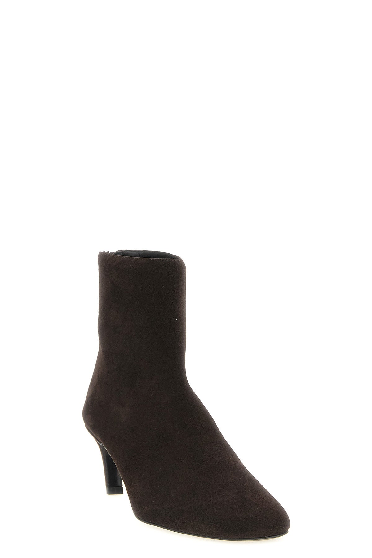 toteme ankle boots have a tapered silhouette