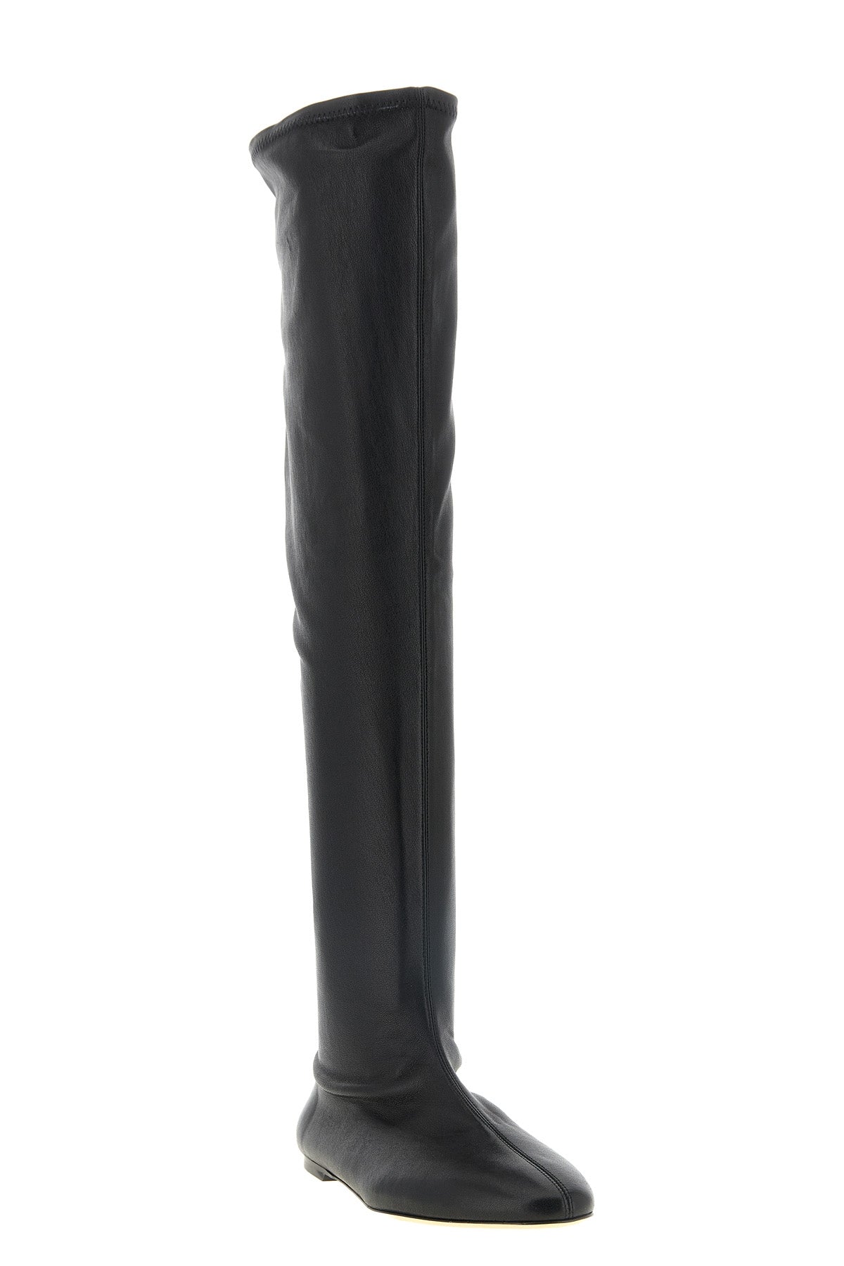 the knee-high toteme boots set a new standard of contemporary luxury through a d