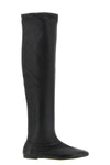 the knee-high toteme boots set a new standard of contemporary luxury through a d