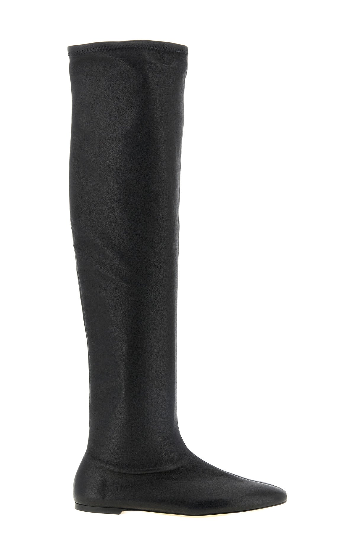 the knee-high toteme boots set a new standard of contemporary luxury through a d