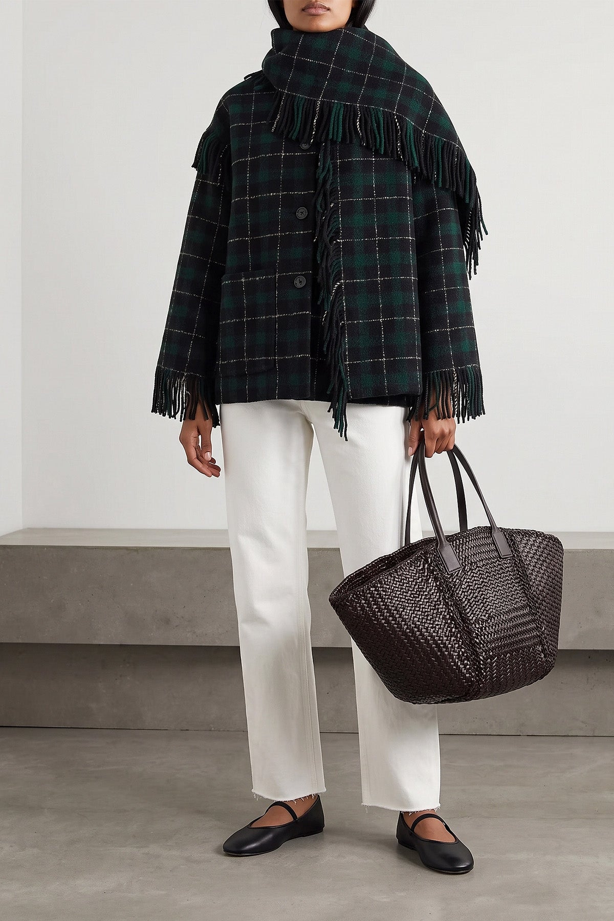 the toteme jacket redefines the codes of outerwear through a relaxed silhouette