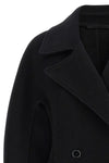 the toteme rounded peacoat coat redefines the outerwear through precise architec
