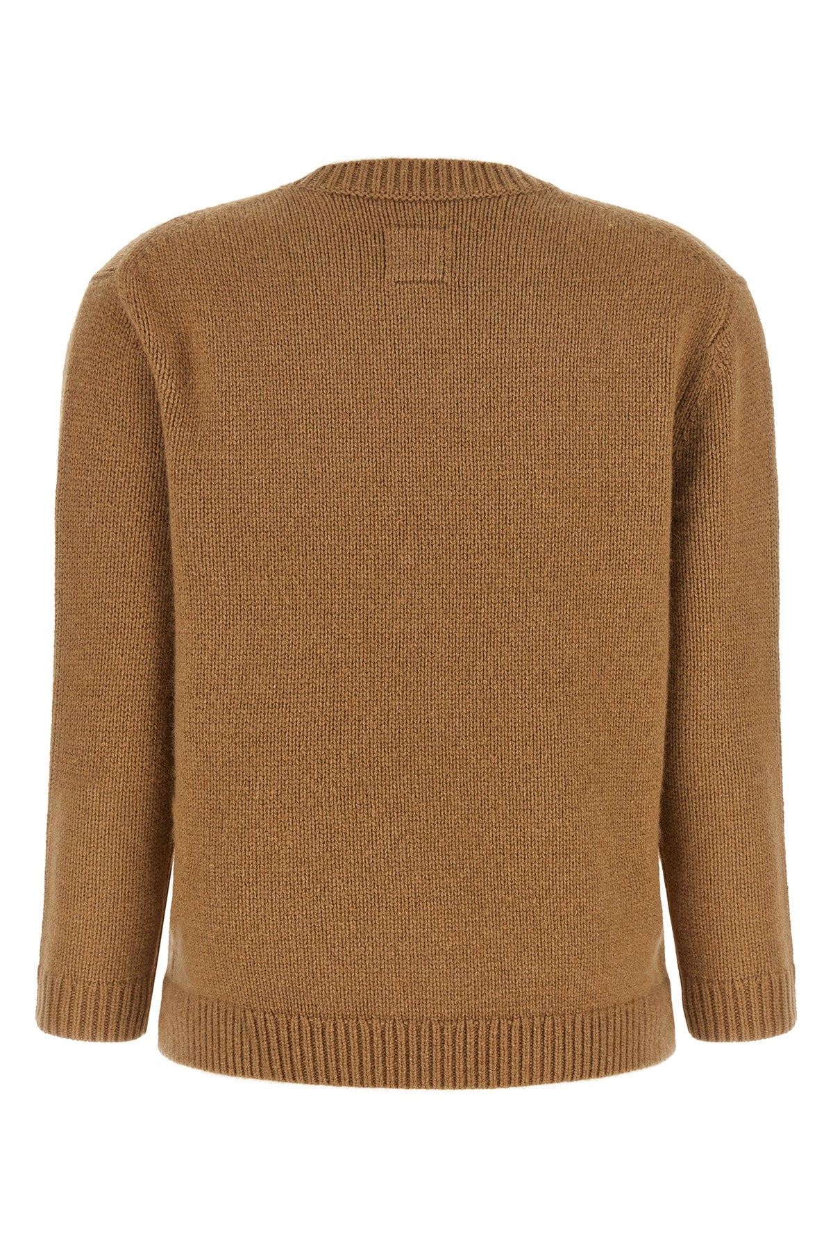 the toteme crew neck sweater in pure camel wool sets a new standard of essential